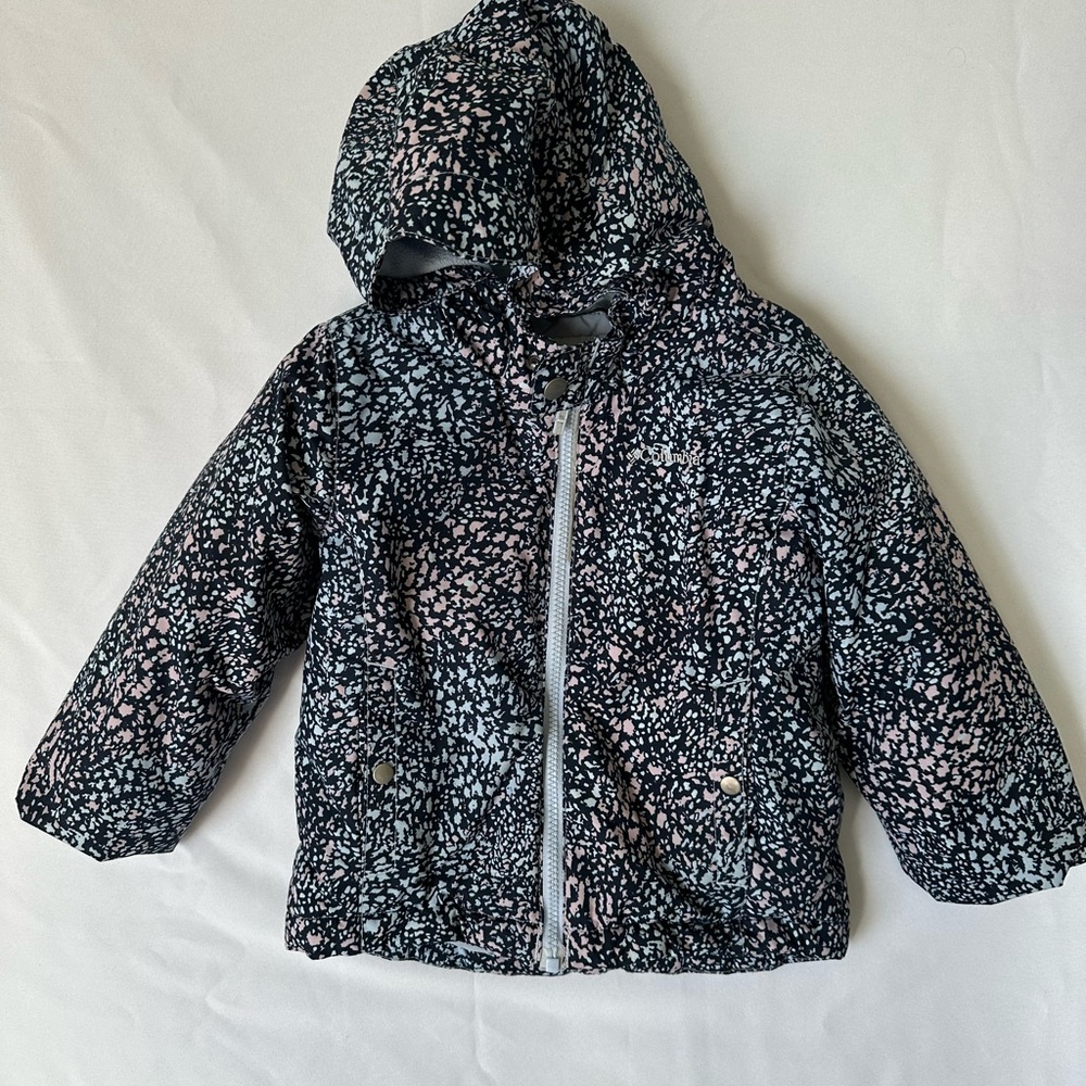 Columbia Gray, Pink and Blue Jacket for Girls Size 4T
